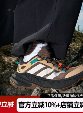 阿迪达斯男鞋新款TERREX DREAM X GTX运动户外鞋越野徒步鞋JP6866