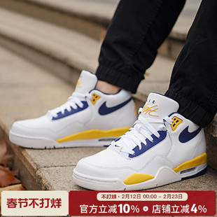 耐克男鞋官方旗舰新款Flight Legacy气垫中帮运动复古休闲篮球鞋