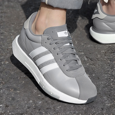 阿迪达斯三叶草COUNTRY XLG BOOST经典运动鞋复古休闲鞋男IG3304