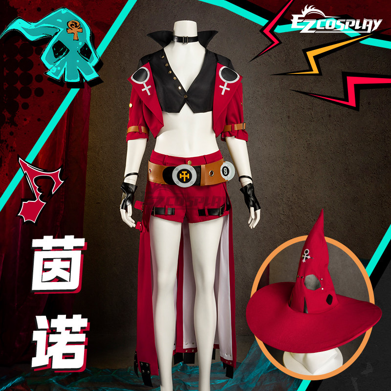 EZcosplay罪恶装备奋战cos服INO茵诺cosplay二次元动漫服装定制女