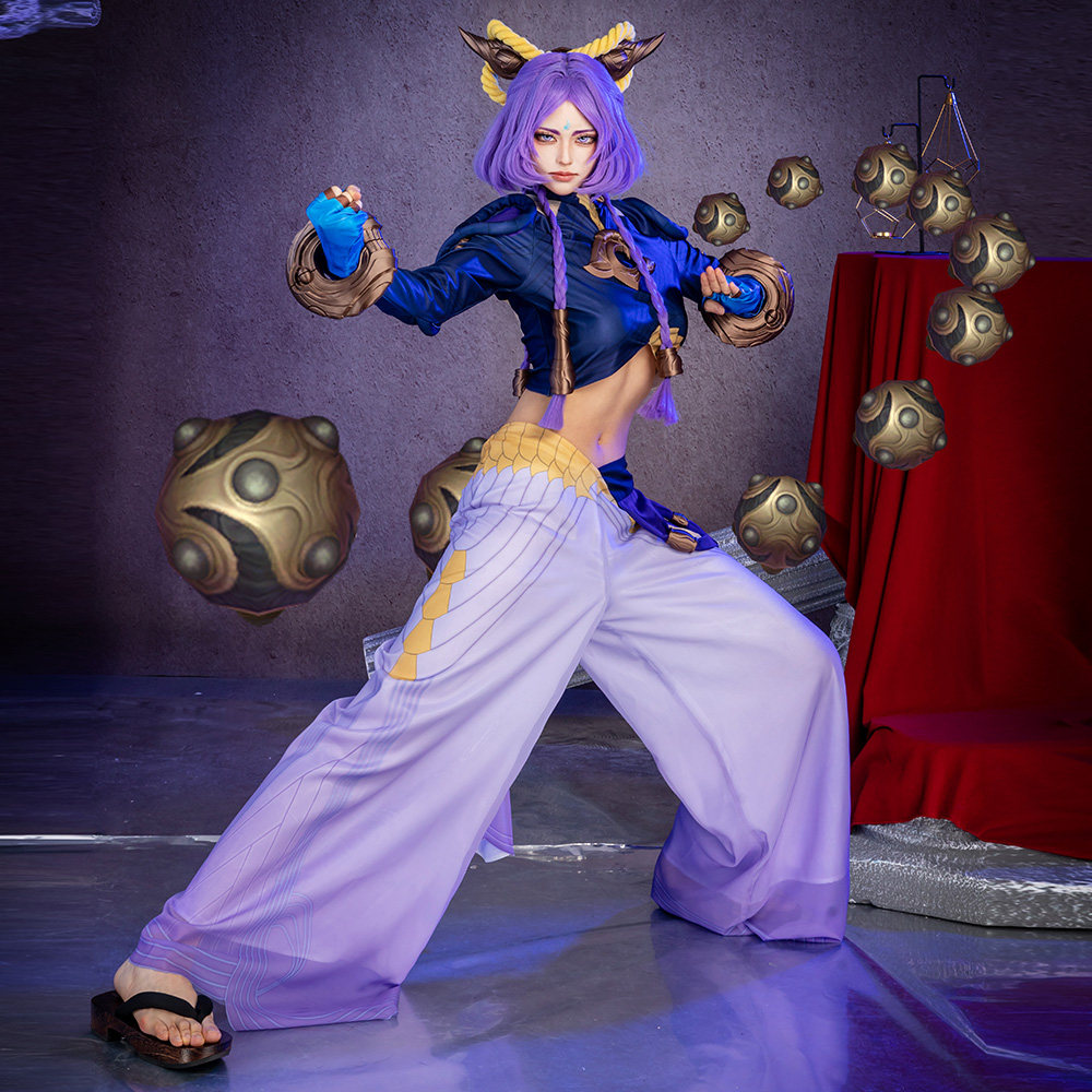 EZcosplay英雄联盟芸阿娜COS服