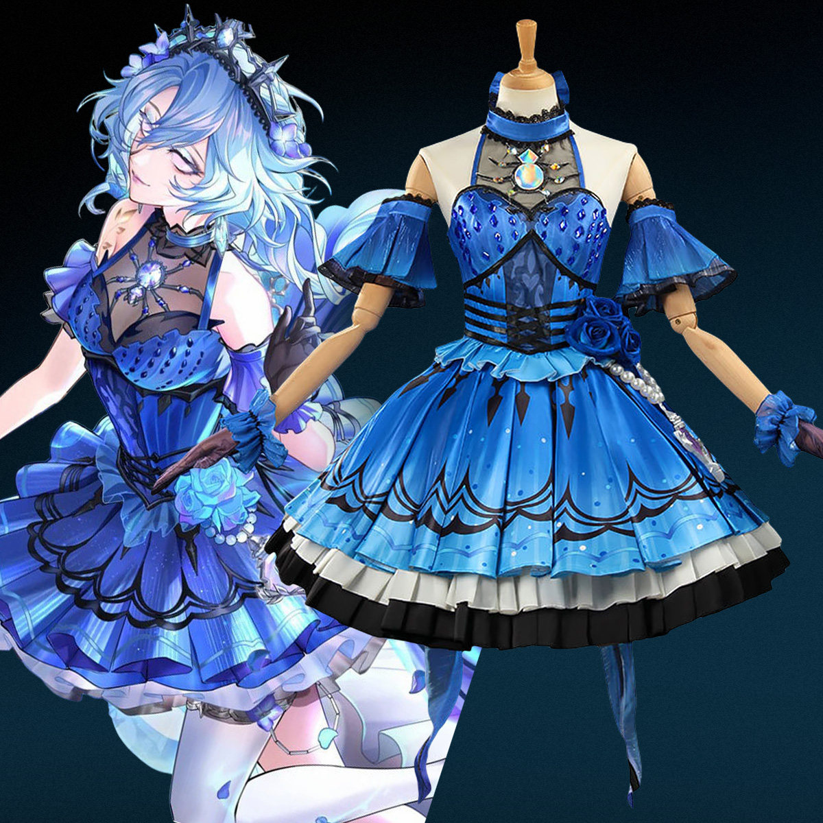 第五人格渔女真理之下cos服装女