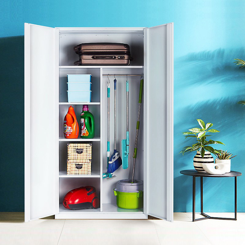 【特价清仓】阳台储物柜收纳柜家政柜杂物柜铁衣柜防晒防水无甲醛