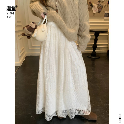 佐纳K26097大码A字半身裙女
