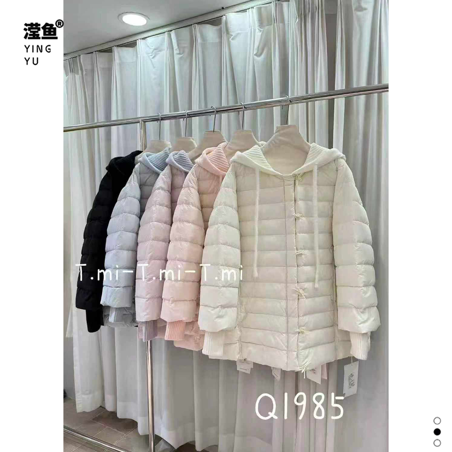 TMIQ1985大码秋冬保暖纯色外套