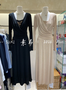 素希L26330大码时尚连衣裙女