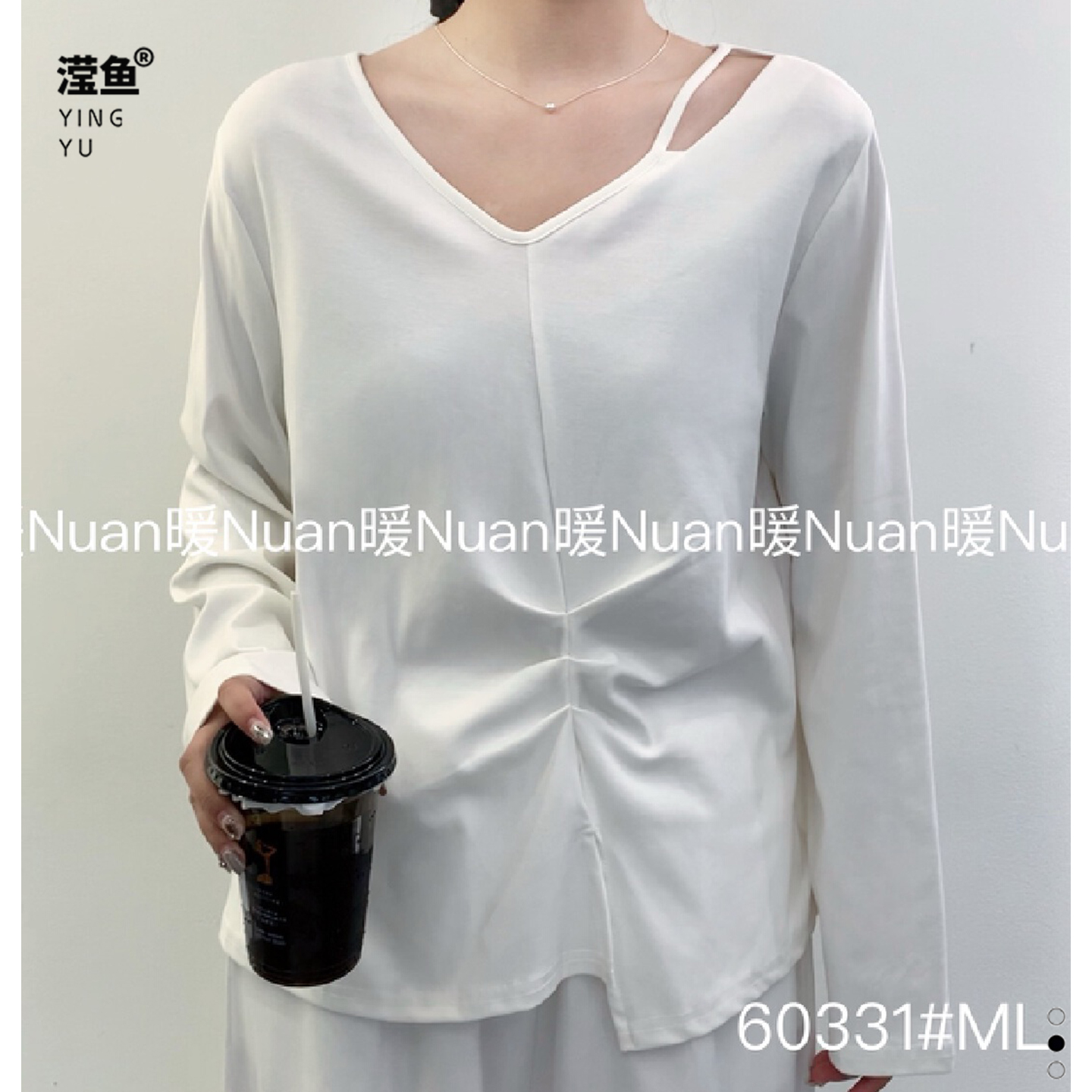 女新款时尚洋气减龄显瘦遮肉上衣