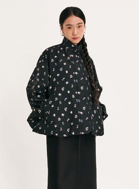 VERSELET短诗 2026春季新品 Cloud 提花宽松休闲夹克外套