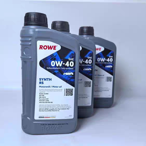 德国德威润滑油ROWE 0W40全合成SYNTH RS高性能机油1L国六20020