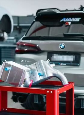 Snowtech改装顶置加大中冷顶冷适配宝马F95 X5M X6M S63 M5 M8