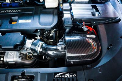 适配本田冠道URV 2.0T改装fogiago碳纤进气冬菇头风箱套件