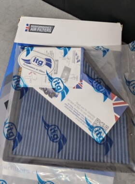 ITG干式高流量进气风格空滤适配宝马3 4系F30 F35 F20 F32B48 330