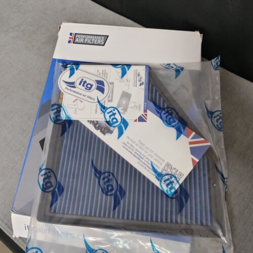 ITG干式高流量进气风格空滤适配宝马3 4系F30 F35 F20 F32B48 330
