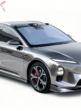 高品质亮黑塑料前唇后唇ROLSTURI适配蔚来2025款ET5/ET5T外观套件