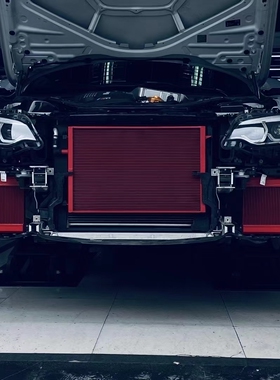 SnowTech加大前置中冷大水箱辅助左右小水箱适配F80F82 M2C M3 M4