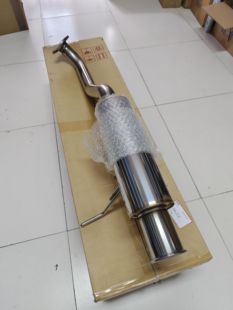 正品日本HKS改装排气尾段适配飞度GK5 GR9排气管泰国产