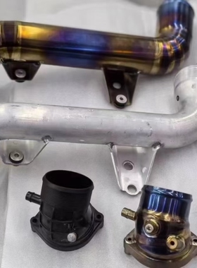 SnowTech加大钛合金涡轮管进气管适用新款奔驰A45S  CLA45 W177