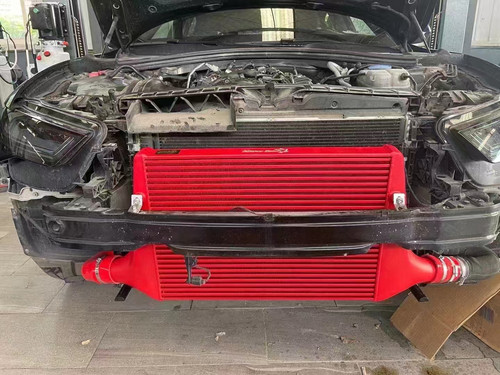 SNOWTECH加大中冷适配奥迪B8/8.5 C7/7.5 A4L A5 Q5 A7 A6L改装