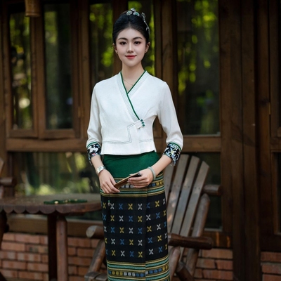 《曼拉》西双版纳民族服饰傣装穿搭气质女装民族服装复古风