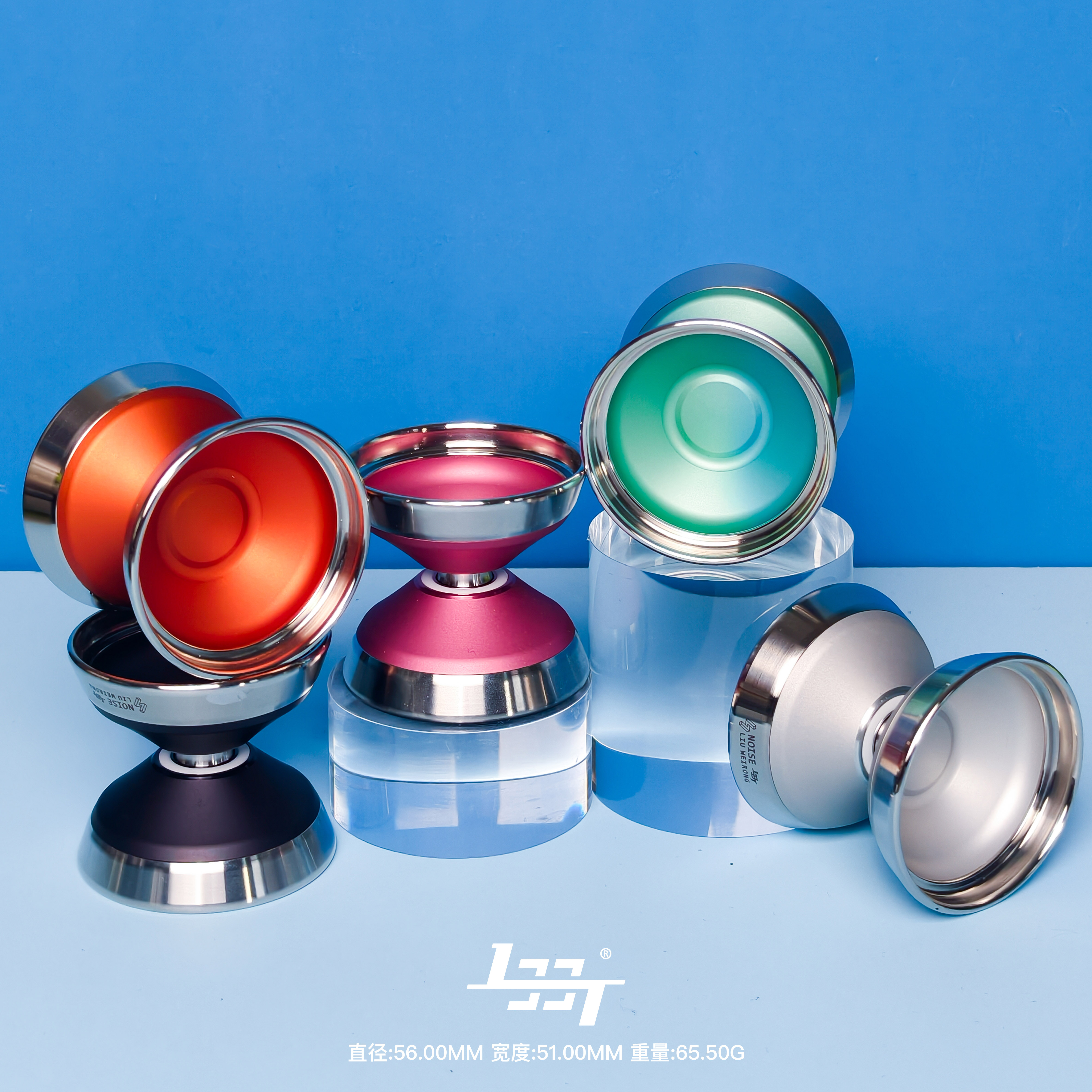 BOX推荐 LEET1337 NOISE 铝合金 不锈钢环 悠悠球 火力少年王