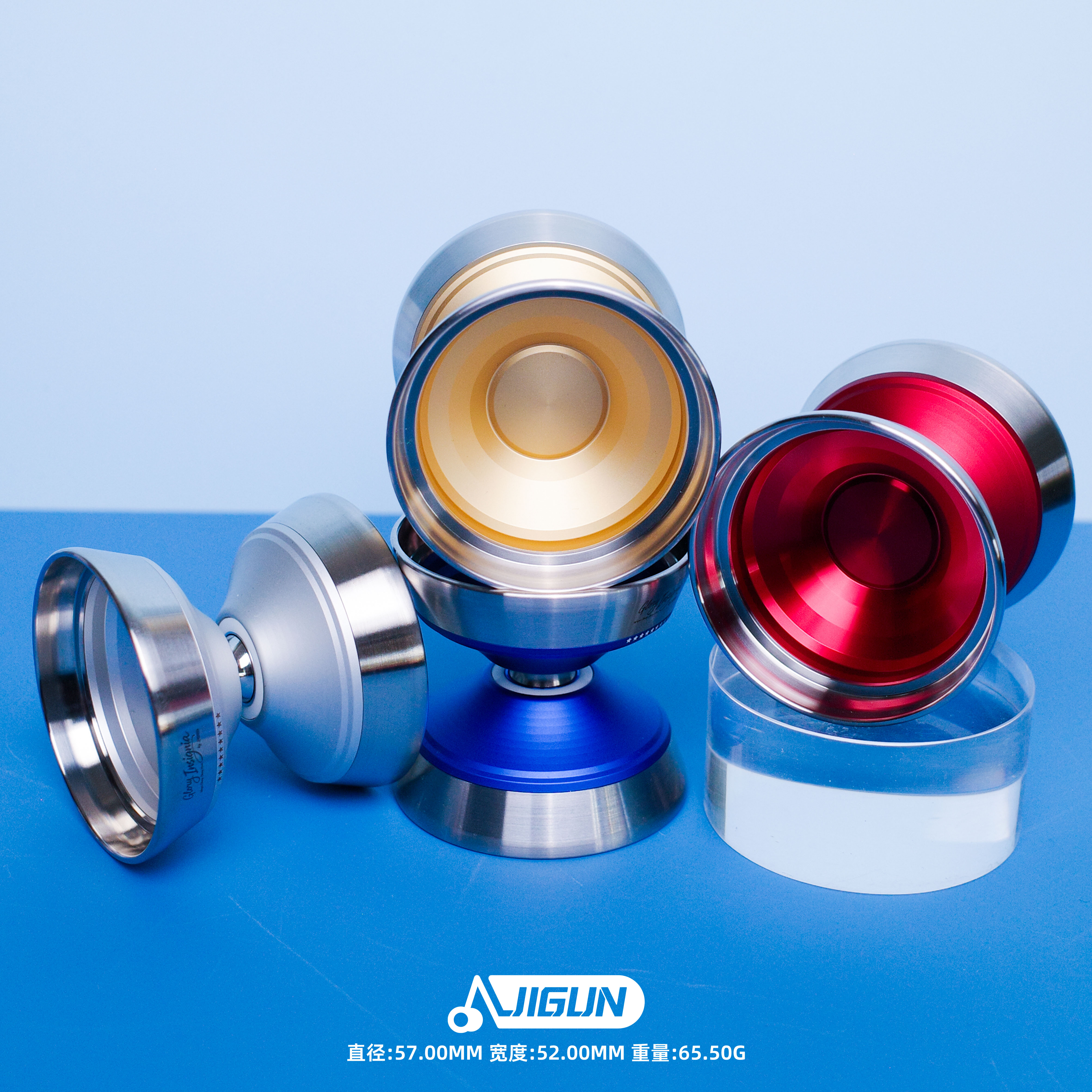 JBOX推荐JIGUN荣誉勋章钟承勋签名球溜溜球火力少年王玩具合金