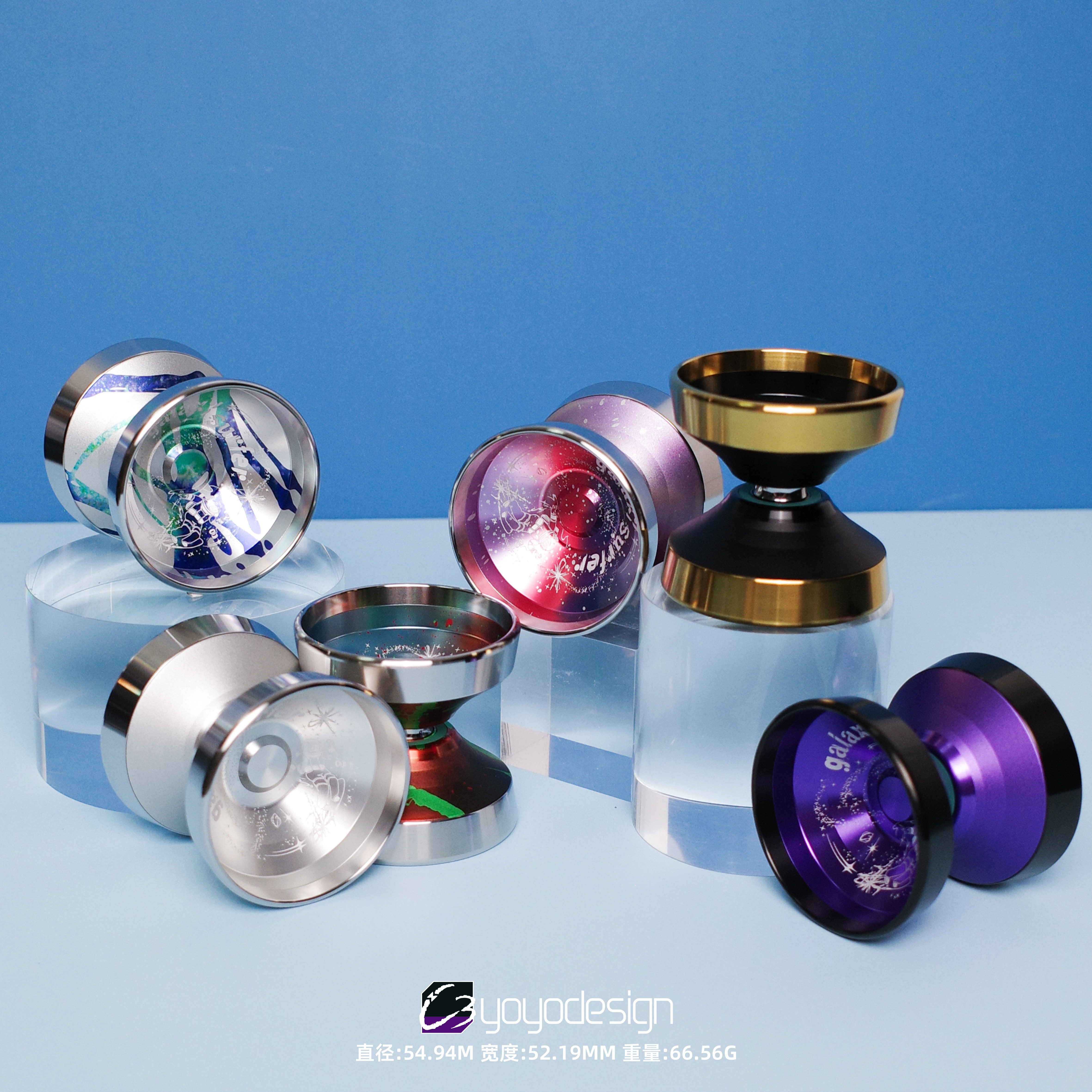BOX推荐C3YOYODESIGN 银河冲浪者 溜溜球火力少年王玩具合金睡眠