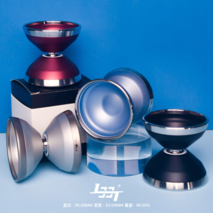 BOX推荐 LEET1337 ROSER 铝合金 不锈钢环 悠悠球 火力少年王