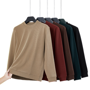 德绒长袖保暖卫衣恒温暖皮自发热秋冬休闲