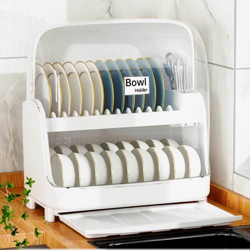 【小红书推荐】双层带盖防虫碗柜