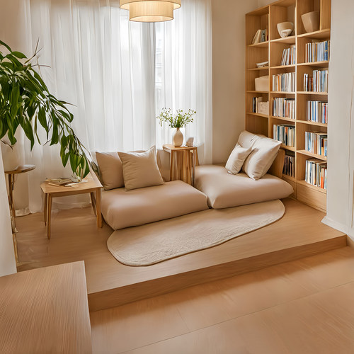 定制阳台飘窗地台实木日式榻榻米