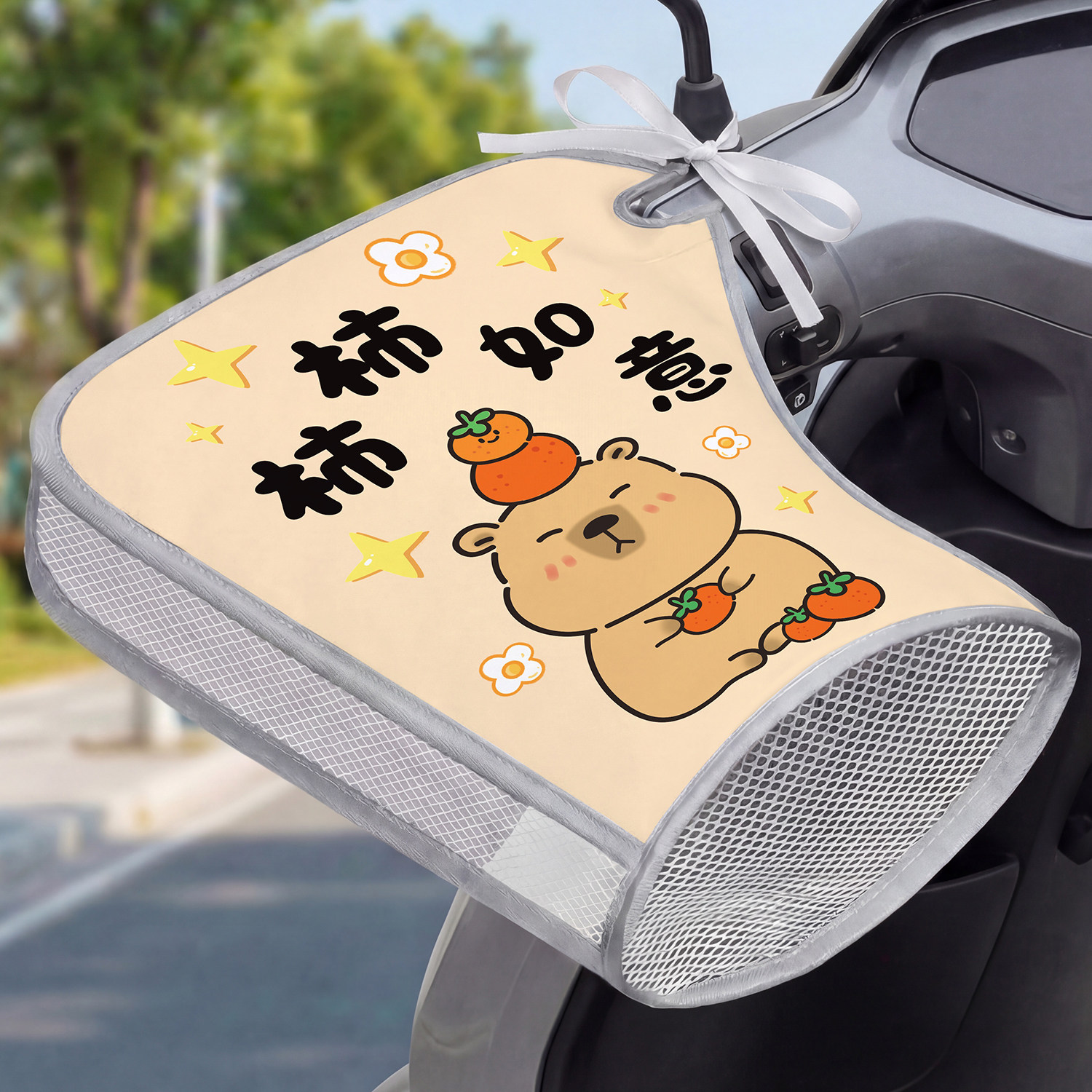 电动车防晒手把套夏季遮阳防水电瓶手套电车自行车挡风护手罩薄款