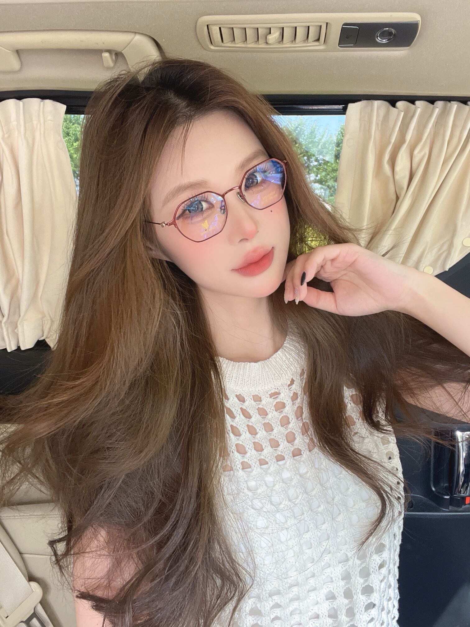 高端学霸纯钛防蓝光近视眼镜男女