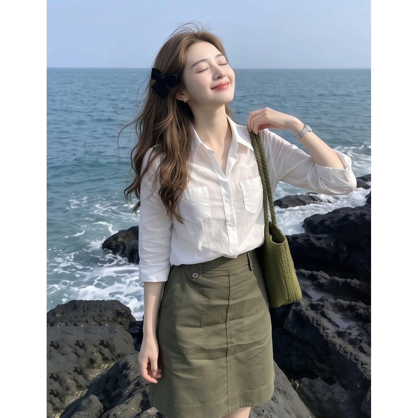 【送运费险】韩系通勤套装裙女