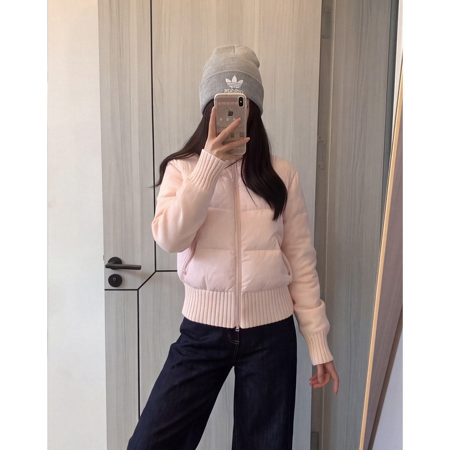 【送运费险】韩系甜美风立领棉服