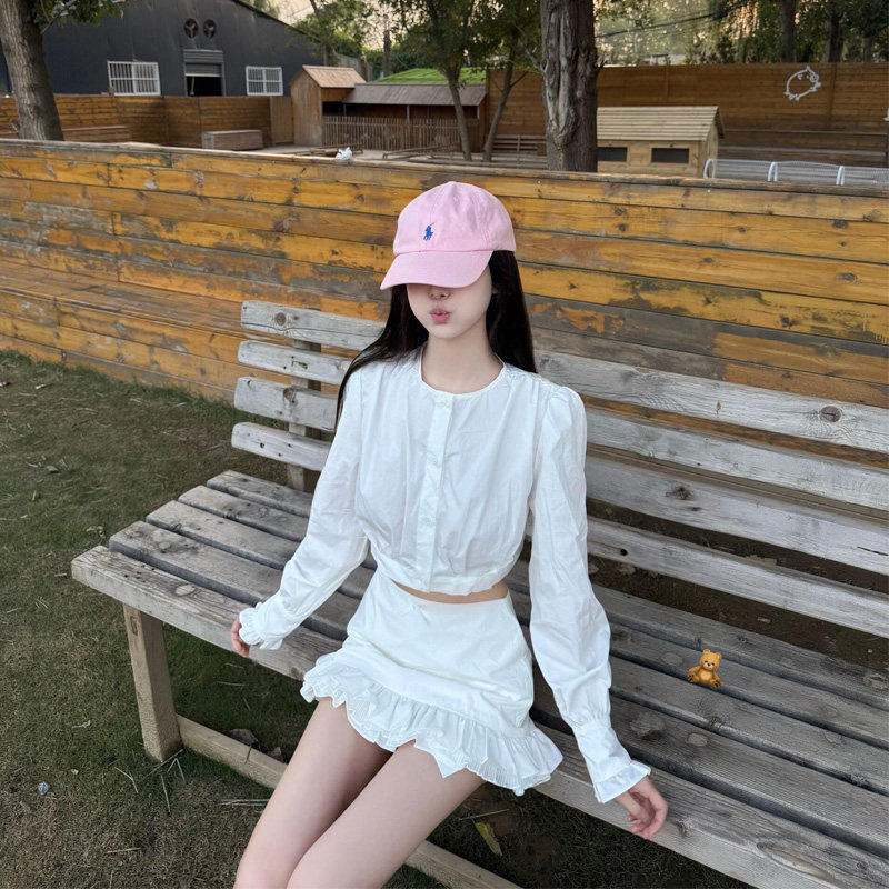 【送运费险】纯欲气质显瘦套装女