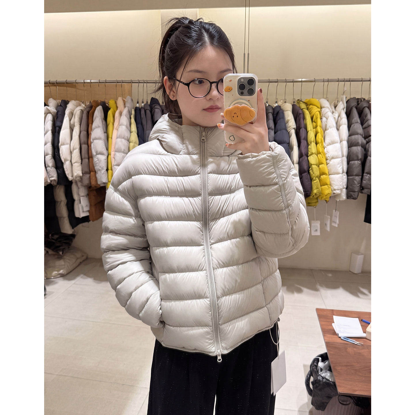 【送运费险】韩系连帽长袖棉服