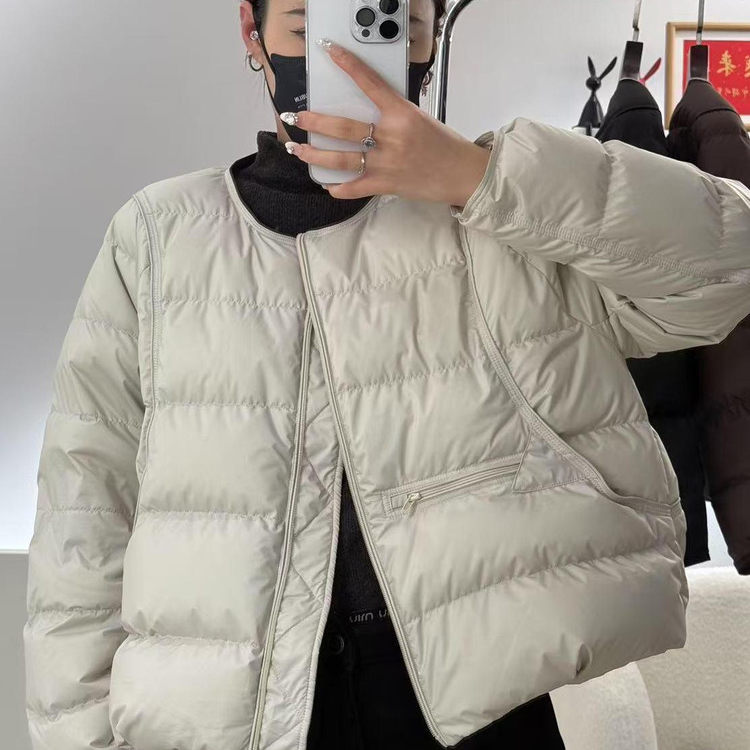 【送运费险】韩系轻薄棉服外套女