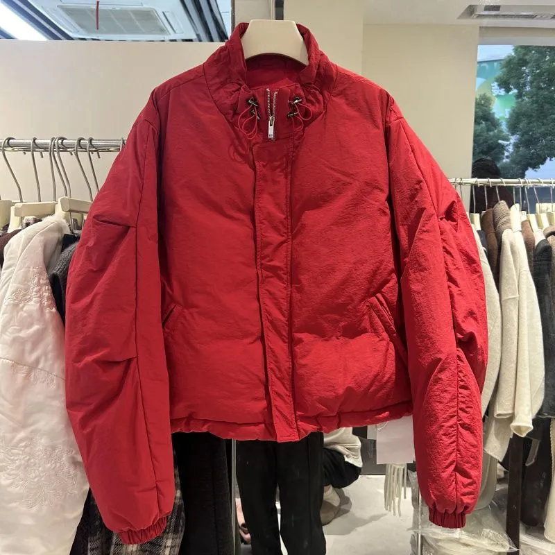 【送运费险】韩国宽松棉服外套
