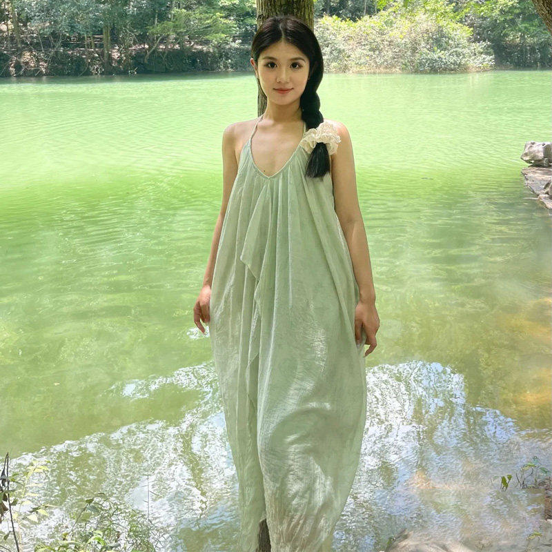 【送运费险】度假仙气飘逸海边裙