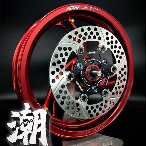 FJN新品全浮动T扣盘电动车/N1/潮/f04浮动式刹车220/245fjn刹车盘