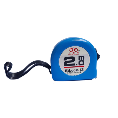 上海三圈牌卷尺随身便携迷你小卷尺2米2M木工尺家用拉尺