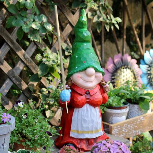 精灵花园户外阳台摆件装饰地精