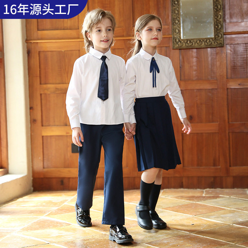 英伦风幼儿园小学生校服园服
