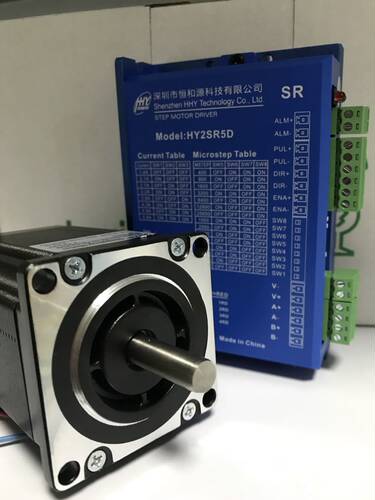 57步进套装:电机HY02-5755-042D6驱动器HY2SR5/HY2SR4D/HY2SR4E新