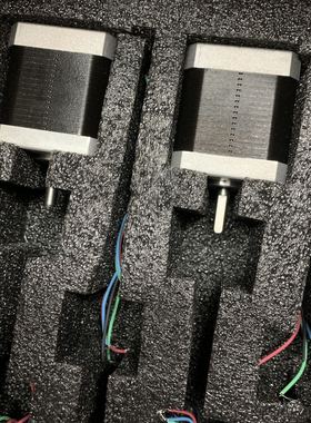 鸣志MOONS步进电机42电机信AM17HD6426-06N现货引线4线48.3长新品