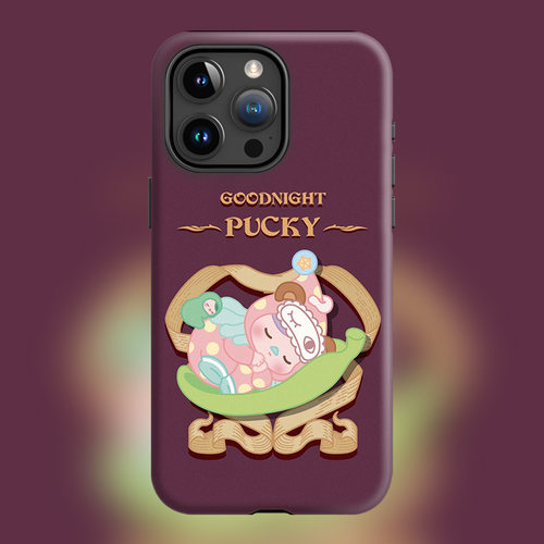 PUCKY潮玩新款16plus精灵们在做什么适用iPhone15Promax苹果手机壳14防摔套13晚安毕奇磨砂软壳女磁吸Magsafe