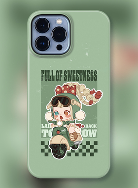 POP马特手机壳潮品动漫甜蜜来袭苹果15手机壳14promax手机壳iphone13高级感12pro复古11泡泡玛xr明日早高峰