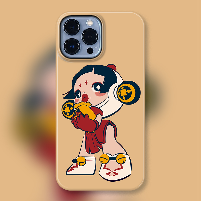 玛特SP国风娃娃系列 适用iphone15promax手机壳molly潮牌POP苹果12菲林壳14promax女13Pro创意壳盲盒卡通11