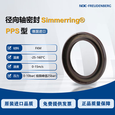 CFW骨架油封高压PPS型50X72X7