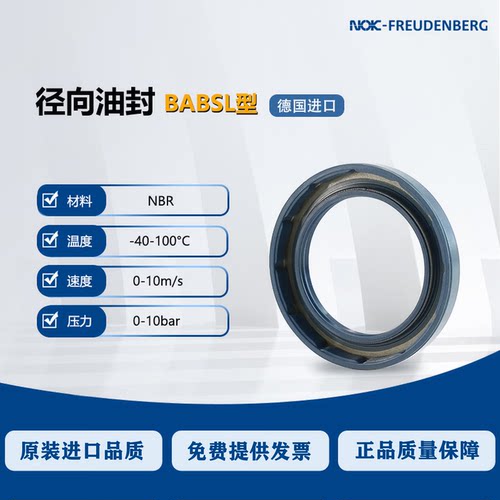 恩福CFW径向高压油封BABSL型